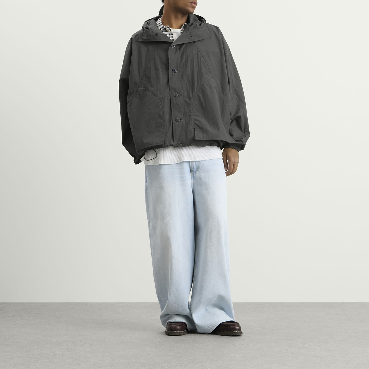 YMC Men's Bonehead Jacket in Grey