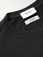 Rhude - McLaren Moonlight Rhacer Printed Cotton-Jersey T-Shirt - Black