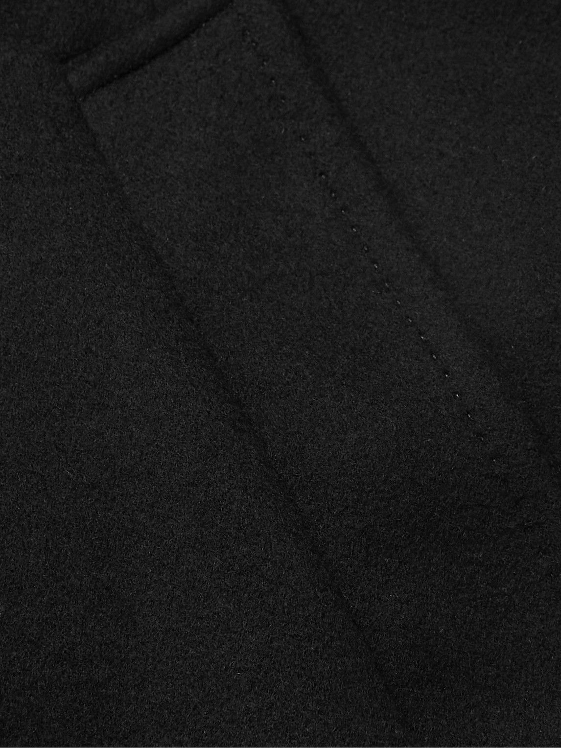 Mackintosh - Dalton Wool and Cashmere-Blend Peacoat - Black