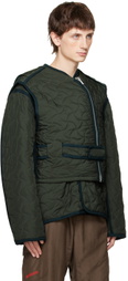 Robyn Lynch Khaki Vest & Jacket Set