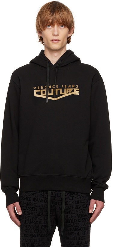 Photo: Versace Jeans Couture Black Bonded Hoodie