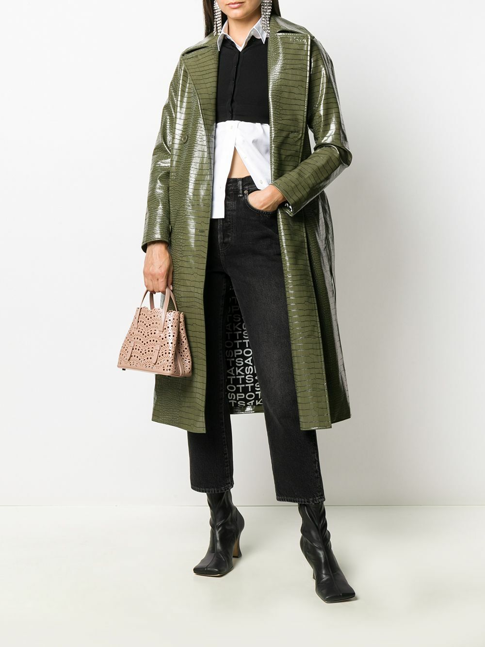 ALAÏA - Mina 20 Leather Handbag