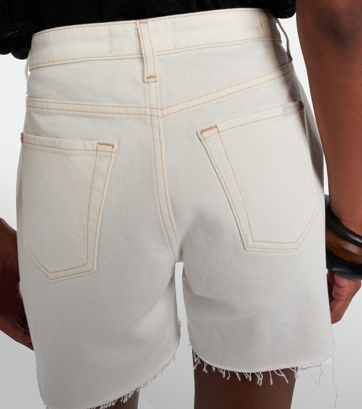 7 For All Mankind Monroe denim shorts