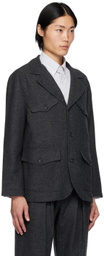 Uniform Bridge Gray Hunting Blazer