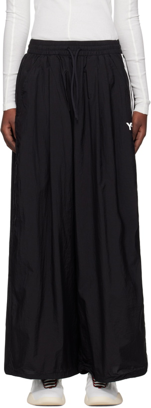 Photo: Y-3 Black 3-Stripes Lounge Pants