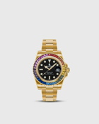 A Bathing Ape Type 1 Bapex Crystal Stone Gold - Mens - Watches
