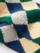 Beams Plus - Argyle Cotton-Blend Socks