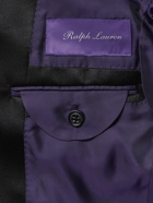 Ralph Lauren Purple label - Gregory Slim-Fit Satin-Trimmed Wool Tuxedo Jacket - Black