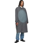 MM6 Maison Margiela Gray Spotlight Fading Coat