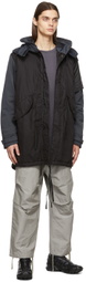 NEMEN® Black & Navy Debs Fishtail Parka