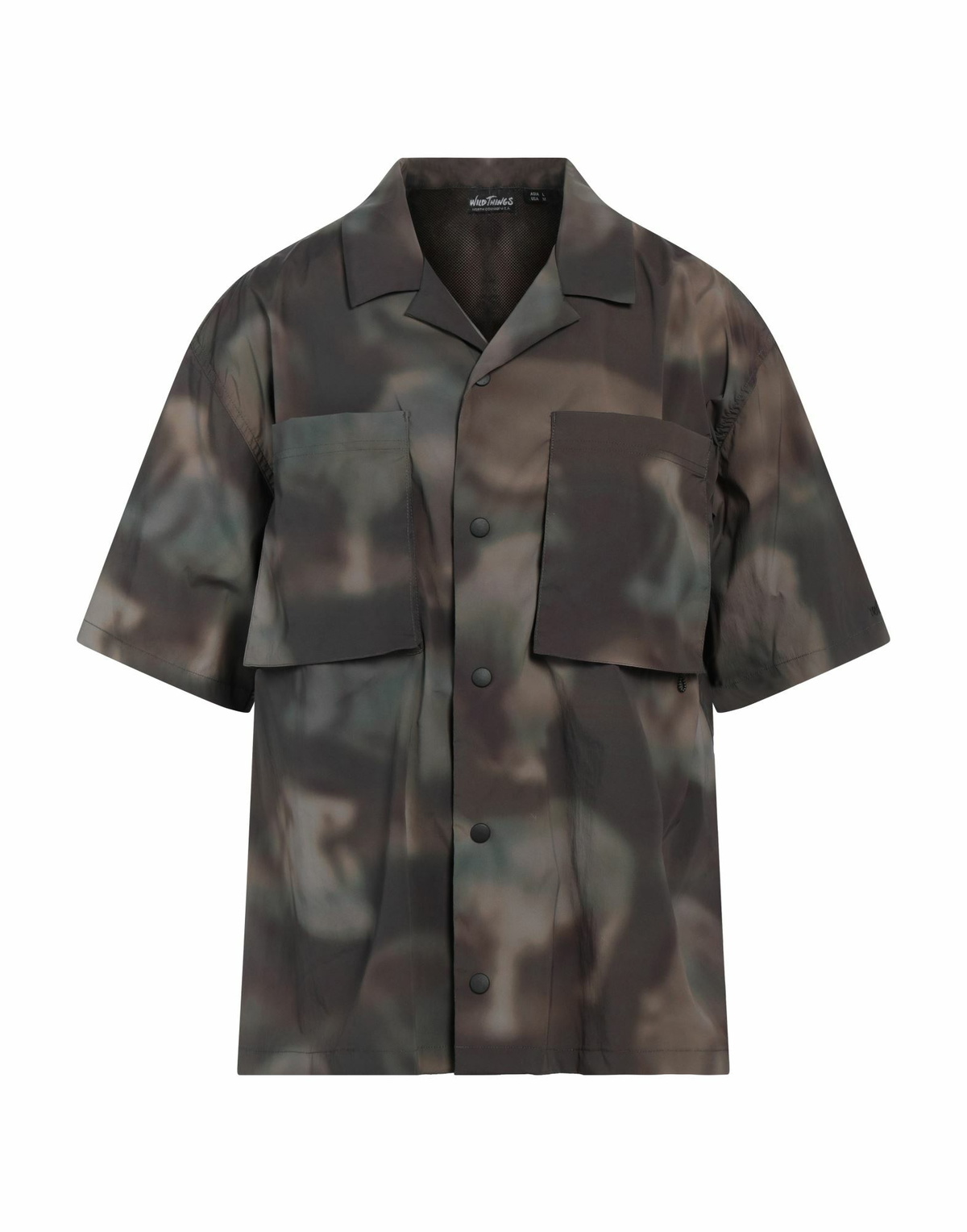 Wild Things Mens Shirt Military in Green