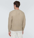 Loro Piana Cable-knit cashmere sweater