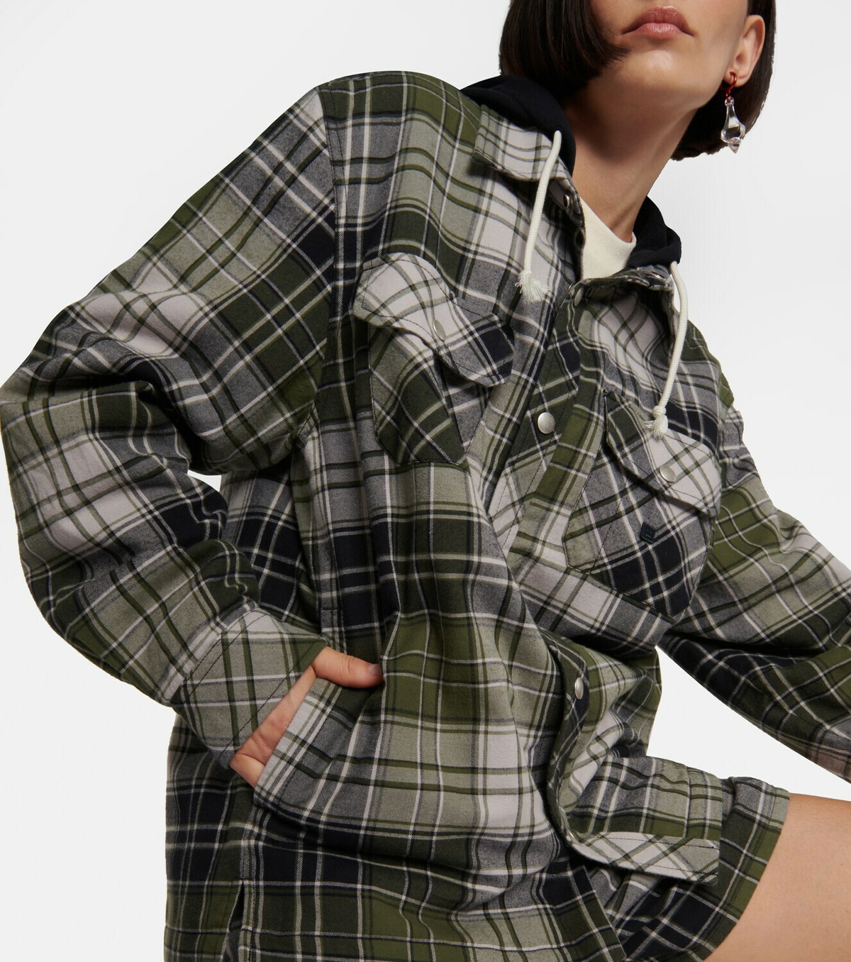 Acne Studios Checked cotton jacket