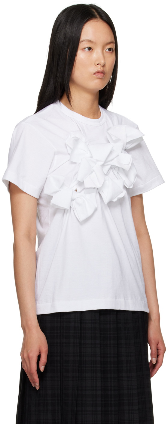 tao White Bow T-Shirt