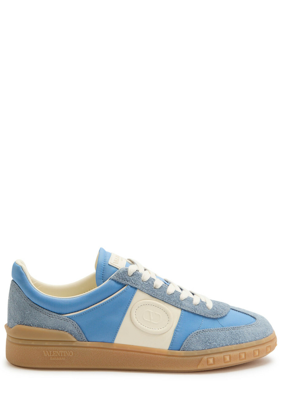 Valentino White and Blue Valentino Garavani Rockstud