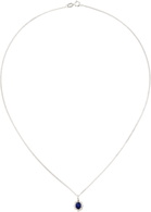 Bleue Burnham Silver Mini Bamboo Pendant Necklace