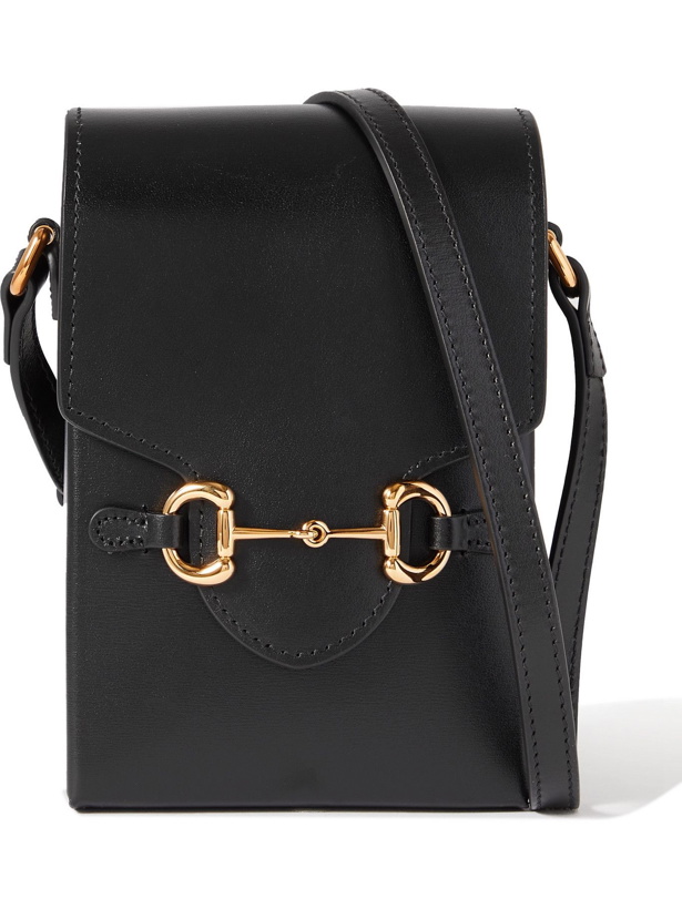 Photo: GUCCI - 1955 Horsebit Leather Messenger Bag