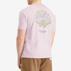 New Amsterdam Surf Association Men's Tall Grass T-Shirt in Fair Orchid