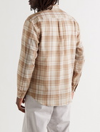 Auralee - Checked Wool-Blend Shirt - Brown