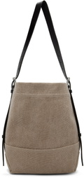 LEMAIRE Beige Small Belted Tote