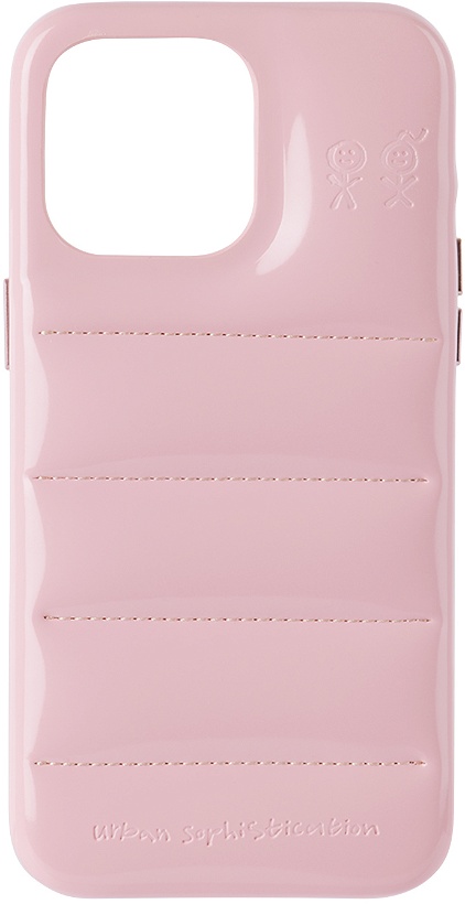 Photo: Urban Sophistication Pink 'The Puffer' iPhone 15 Pro Max Case