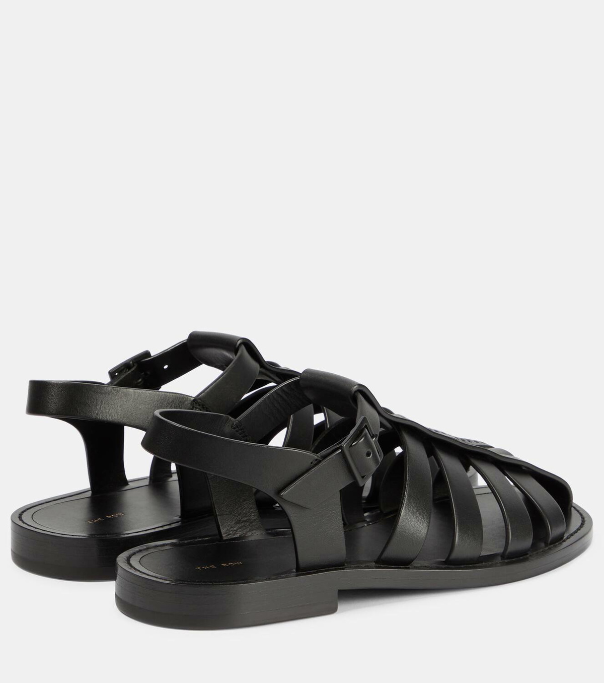 The Row Pablo leather sandals The Row