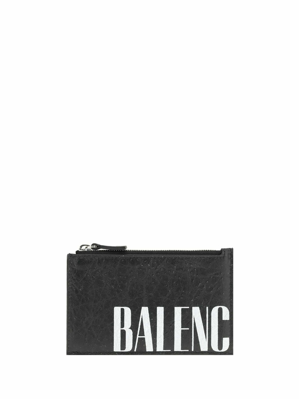 Photo: Balenciaga Contrast Logo Card Holder