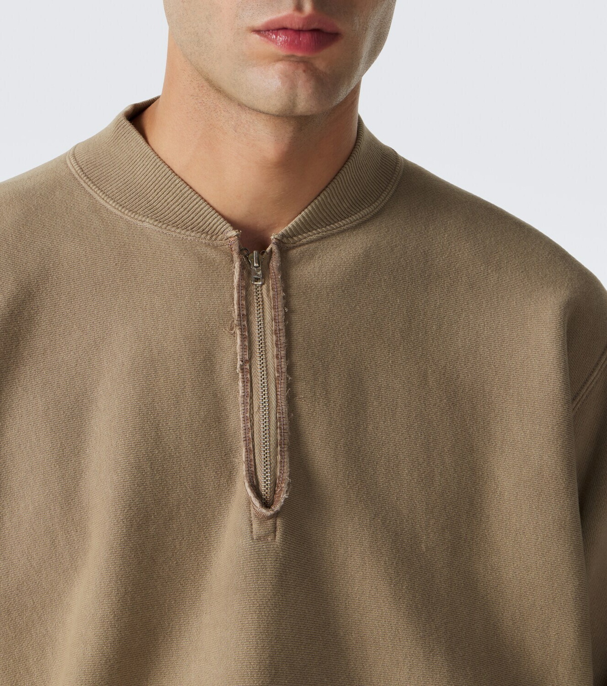 A.Presse Cotton zip-up sweater