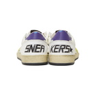 Golden Goose White and Yellow Ball Star Sneakers