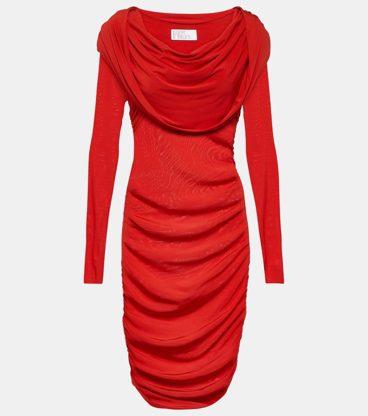 Giuseppe di Morabito Hooded jersey minidress