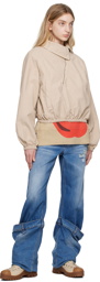 JW Anderson Beige Asymmetric Jacket