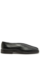 Lemaire Leather Loafers Black