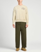 Aries Mens Sweatshirt Cream