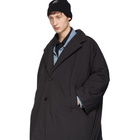 N.Hoolywood Black Insulated Coat