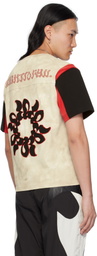 KUSIKOHC Off-White Moto Men Print T-shirt