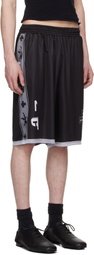 Prototypes Gray Insideout Football Shorts