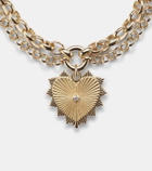 FoundRae True Love 18kt gold charm bracelet with diamond