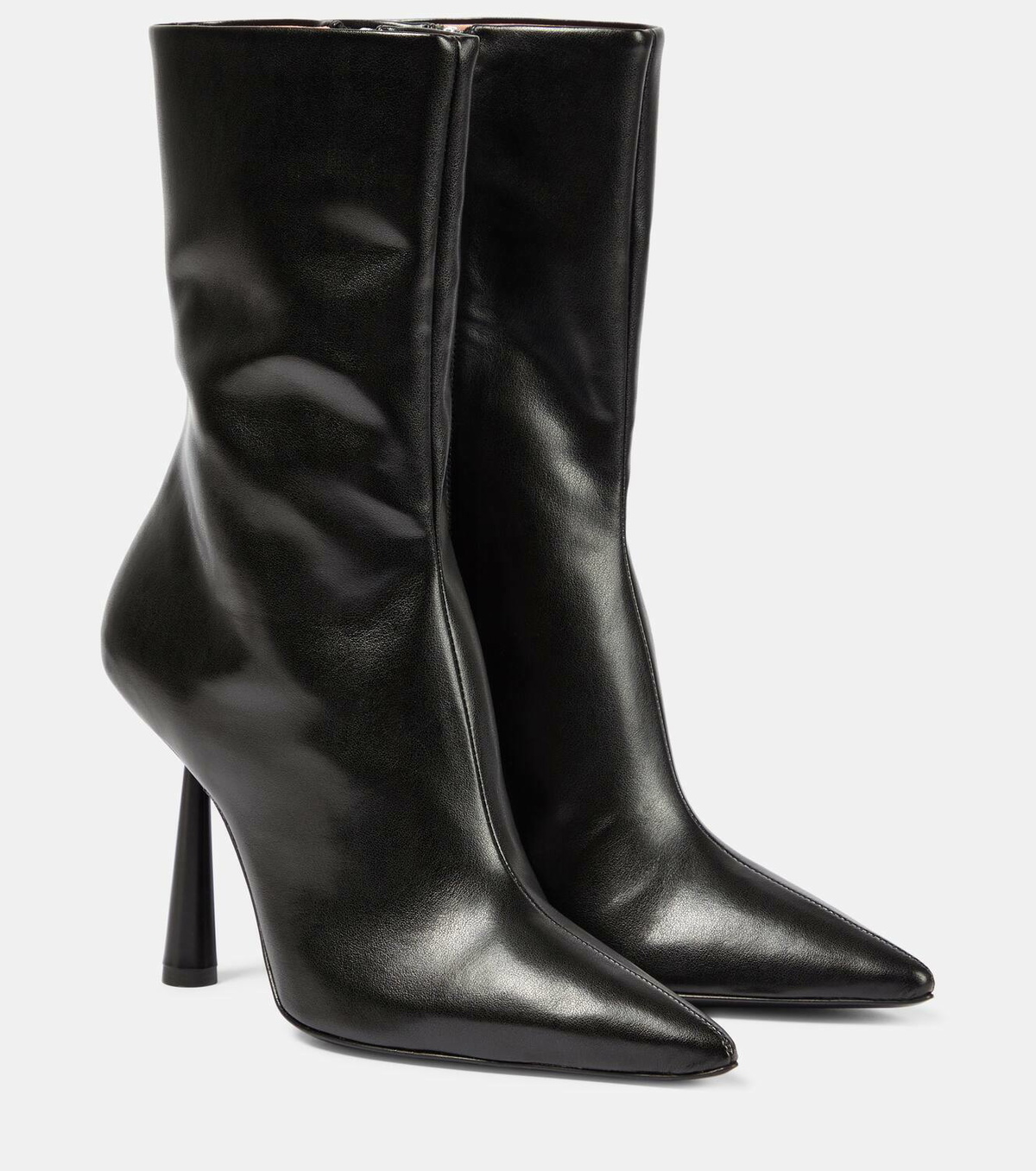Gia Borghini Rosie 7 faux leather ankle boots