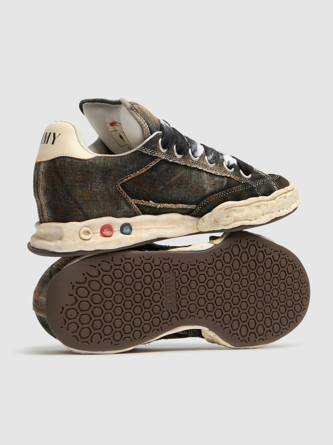 MIHARA YASUHIRO Herbie Og Sole Puffer Canvas Sneakers Maison MIHARA YASUHIRO Herbie Og Sole Puffer Canvas Sneakers Maison