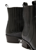 Lemaire Leather Chelsea Boots Black