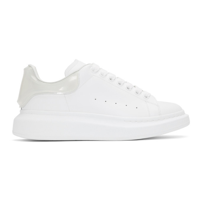 Photo: Alexander McQueen White and Transparent Oversized Sneakers