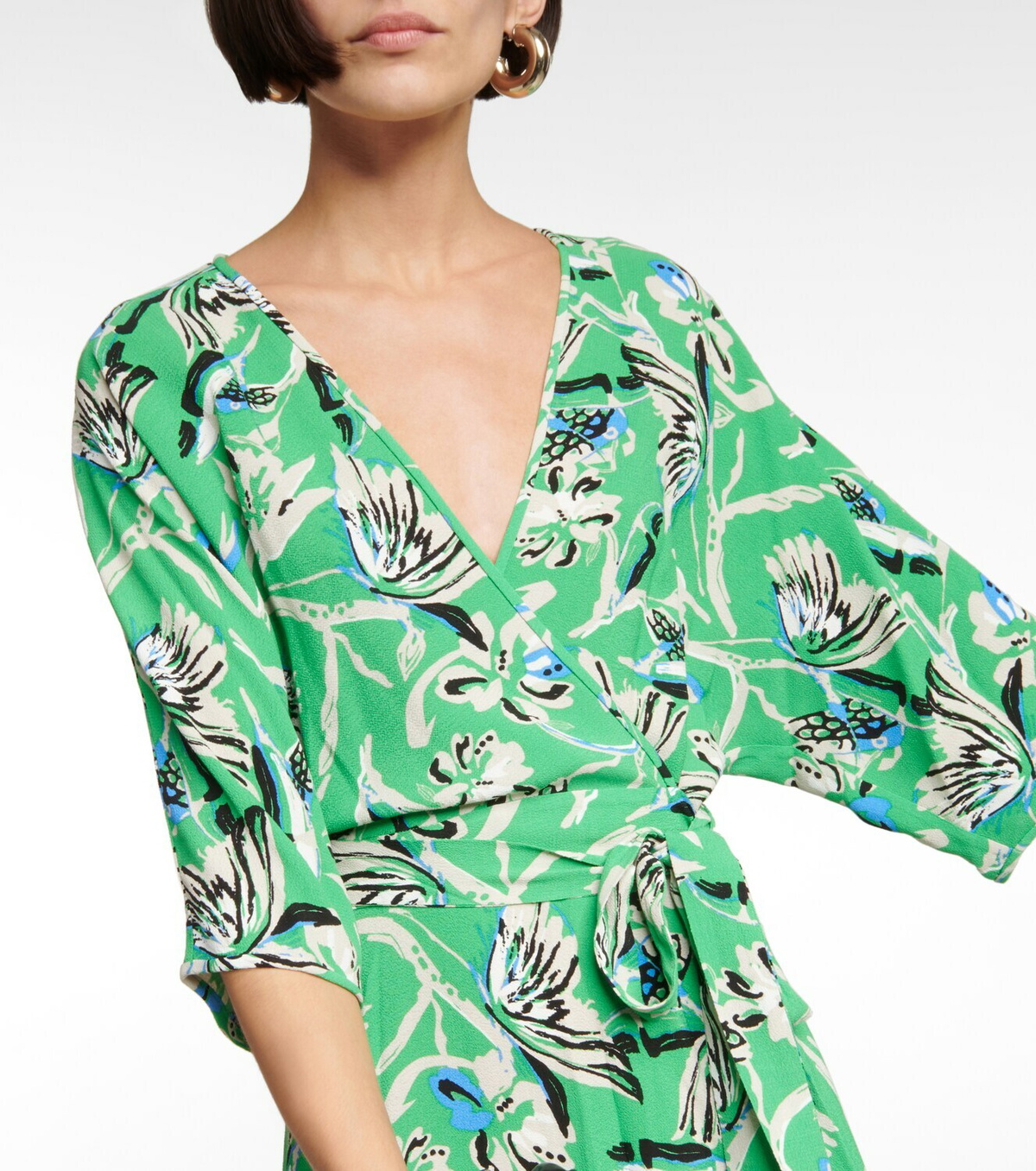 Diane von Furstenberg - Eloise faux-wrap midi dress Diane von Furstenberg