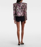 Self-Portrait Sequined jacket