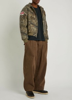 Cherry Los Angeles Camouflage Hooded Canvas Jacket Multicoloured 1