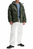 PYRENEX sten 3 shiny down jacket Khaki