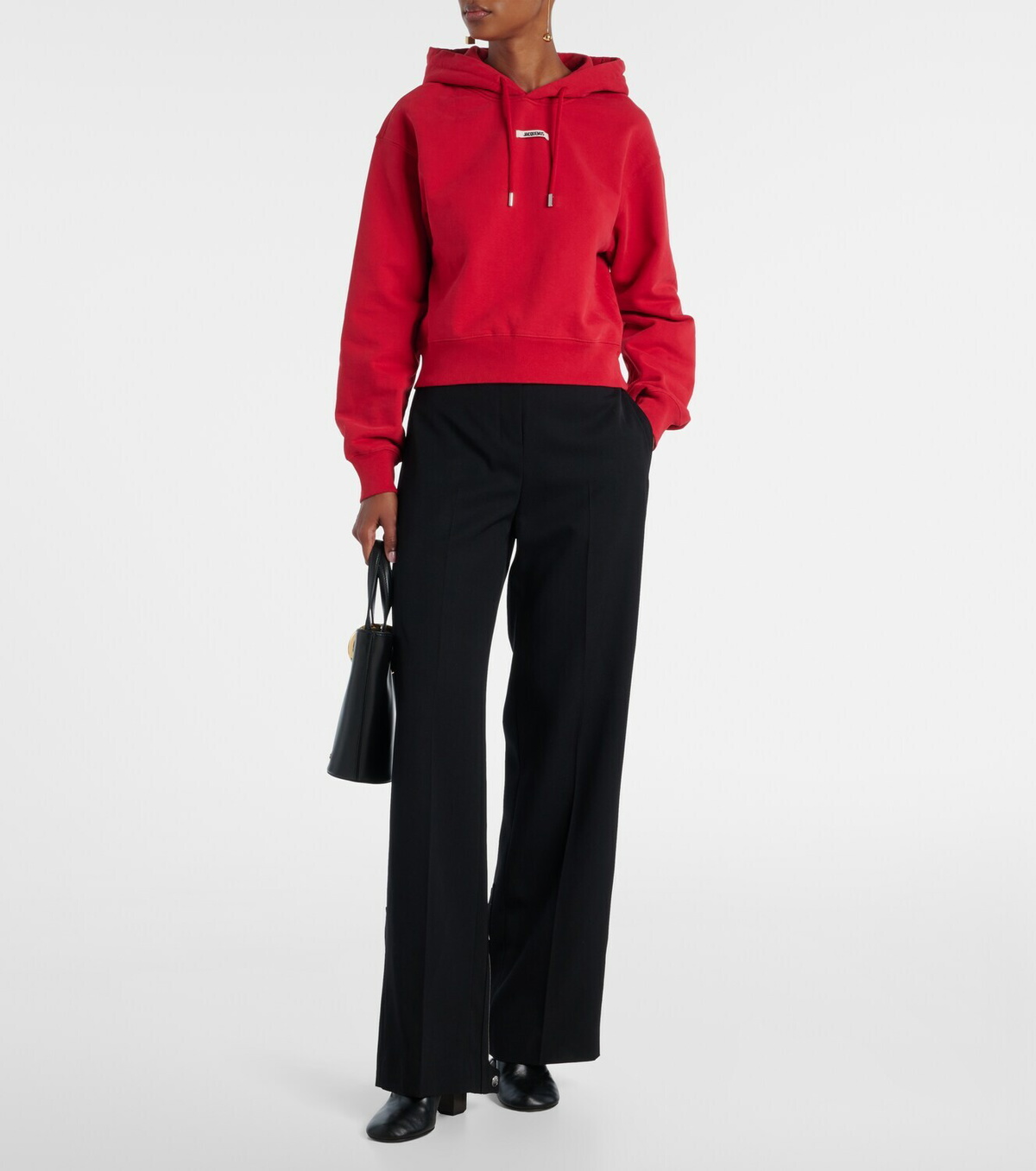Jacquemus Gros Grain cotton hoodie
