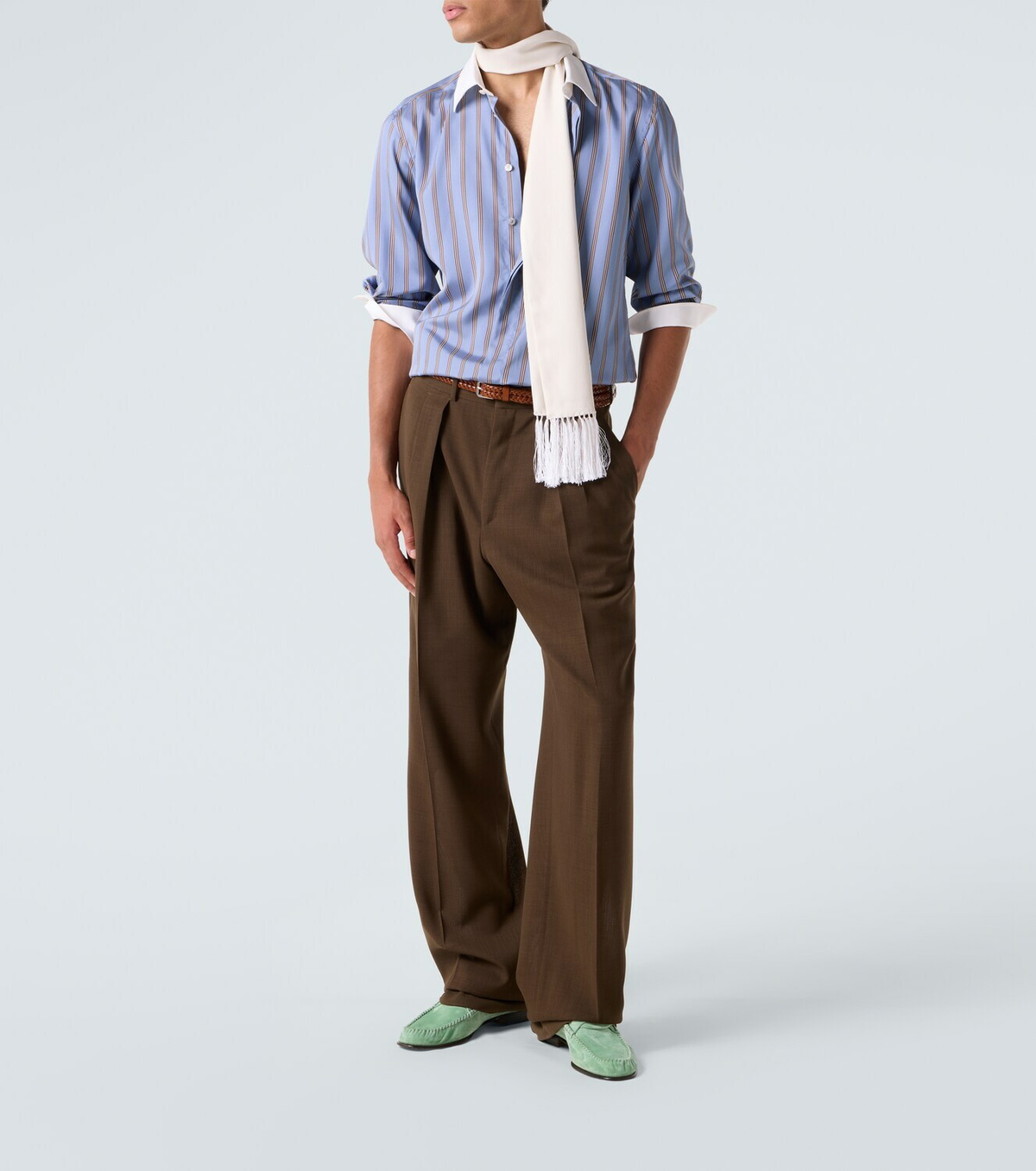 Tom Ford Ripley suede loafers