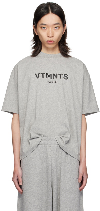 Photo: VTMNTS Gray Paris T-Shirt