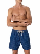 MC2 Saint Barth Man Lightweight Fabric Swim-shorts Lighting Micro Fantasy With Polka Dots Print