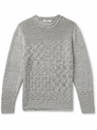 Inis Meáin - Claíochaí Linen Sweater - Gray